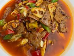 肝腰合炒-柏合黄记豆腐皮饭店
