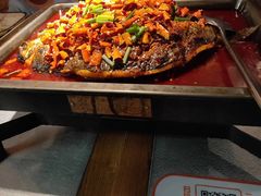 -探鱼·鲜青椒爽麻烤鱼(中山大信新都汇店)