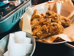 黄油蒜炸鸡翅-富乐满韩国正宗炸鸡韩国料理(虹泉路店)