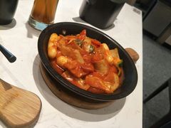 辣白菜炒年糕片-汉拿山(万达广场哈尔滨哈西店)