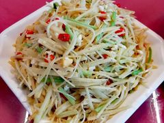 鴨蛋炒洋芋絲-阳光山水江湖菜馆(西山龙门店)