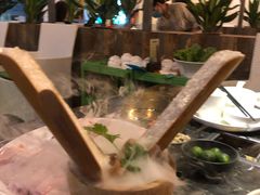 手打墨鱼丸-润泽园海南椰子鸡·糟粕醋火锅(拱北店)