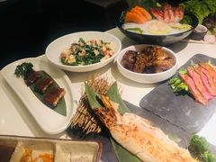 羽衣甘蓝沙拉-赤坂亭M9和牛烧肉·日料398放题(万达店)