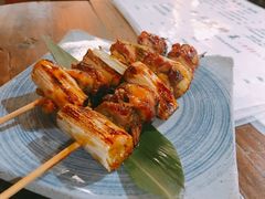 酱烤京葱鸡肉-鸟鸣门屋台料理(金帝银泰店)