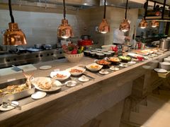自助取餐区-深圳佳兆业万豪酒店-金沙全日餐厅