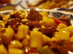 松子牛肉炒年糕-兔爸私家小厨(新北万达店)