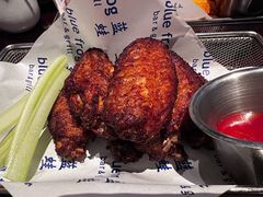 蓝蛙秘制够呛辣牛肉汉堡-blue frog蓝蛙(长泰广场店)
