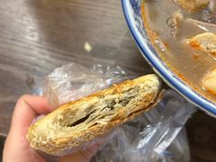 烧饼-小潘记鸭血粉丝汤