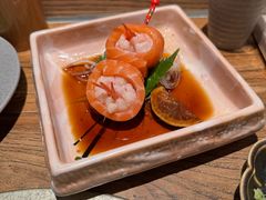 三文鱼荔枝甜虾卷-筱田の食堂·izakaya(淮海中路店)