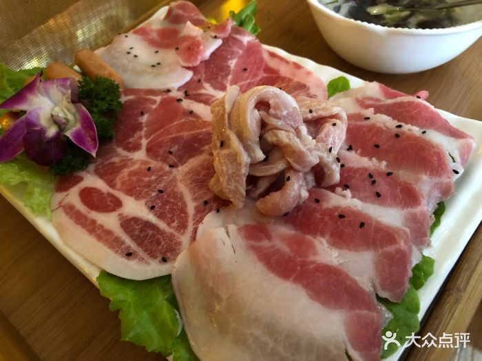吾福食肆烤肉小馆(宏济店)猪肉拼盘图片 - 第1358张