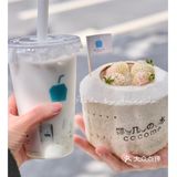 圆溜溜の椰子蛋和软嫩嫩の白草莓椰冻谁能拒绝啊！！