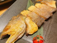 香煎大黄鱼-江户·岚 创意料理(泛海店)