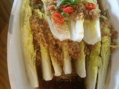 蒜蓉蒸娃娃菜-去茶去餐厅(中央大街店)