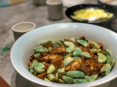 腊八蒜炒驴板肠-高玛纳驴肉火烧(河间总店)