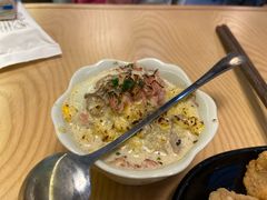 法式土豆泥配温泉蛋-红小满休闲餐厅(十全街店)