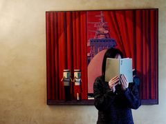 -Nathalie Djurberg与Hans Berg“牛皮纸包裹的月亮”-Prada荣宅当季展览