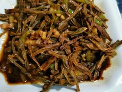 炒豇豆干-国生茶庄·地道农家菜团建活动