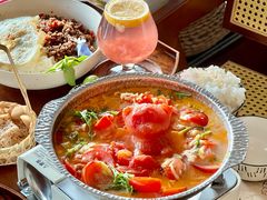 梦鸡之喜.番茄芝士鸡肉煲-小银家日式简餐(中信丹阳花园店)