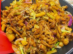 干锅牛蛙-椒行天下·干锅·牛蛙(万宝店)