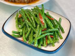 姜汁豇豆-丫口花园餐厅·融合菜