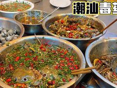 生腌闸蟹-桂园白粥·潮汕老味道