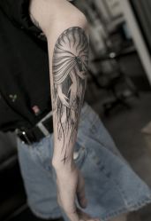 -木子·纹身店TATTOO穿孔·洗纹身