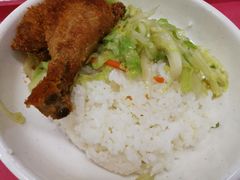 鸡腿饭-北京大学-学五食堂