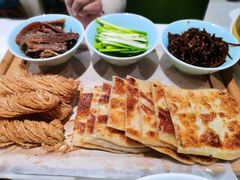 烙饼馓子卷带鱼-大鸭梨烤鸭(左家庄店)