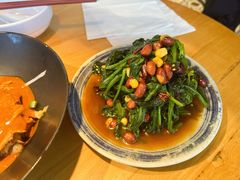 果仁菠菜-金谷园饺子馆(北邮总店)