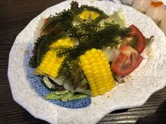 冲繩海葡萄蔬菜沙律-大雄寿司(中华广场店)