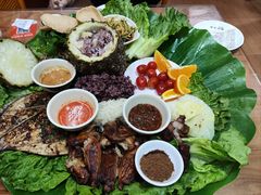 -沐毫傣泐云南菜孔雀宴•手抓饭傣味烧烤(曼听店)