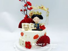 -卡比儿童蛋糕·心意定制·低脂零卡糖动物奶油FancyBALLOON(滨海店)