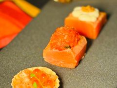 三文鱼三做-1218 GRILL 主厨