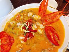 老坛酸菜烧波士顿龙虾-甄御•海鲜新青岛菜(麦岛店)