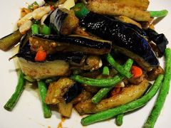 茄子豇豆-鸡毛店·川菜(双楠店)