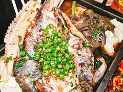 -探鱼·鲜青椒爽麻烤鱼(银泰城店)
