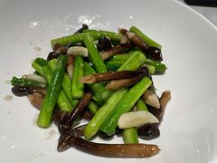 黑枞菌炒芦竹笋-千日贺茶餐厅(开发区安盛店)