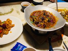 雪花糖醋里脊-绿茶餐厅(乐峰广场店)