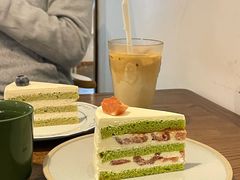 斑斓无花果蛋糕-竹子咖啡bamboo coffee