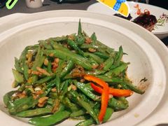 沙茶肉糟啫云南扁豆-小炳胜(卓悦中心店)