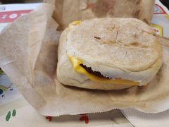 芝士猪柳帕尼尼-肯德基(蓝谷地DT店)