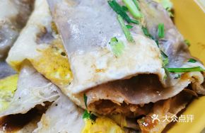 Tianjin Egg Pancake with Pork Cutlet