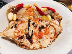 -草家酱蟹炭火烤肉店(珲春南路一店)