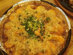 蒜蓉铁板烤虾-热度餐厅(老佛爷店)