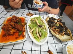 酸辣腐皮炒木耳-乐乐餐厅(湘子庙街店)