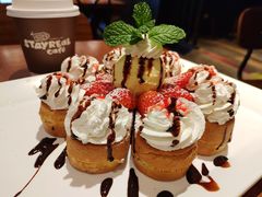 草莓松饼-StayReal Cafe(长宁来福士广场东八区店)