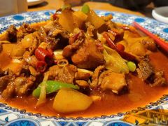 沙湾大盘鸡-胖老汉椒麻鸡清真新疆菜(西御街店)