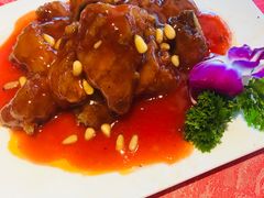 松子鳜鱼中段-功德林(南京西路店)