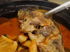 酸辣木瓜鱼-海韵人家.海景花园经典云南菜(双廊店)