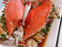 正宗舟山梭子蟹-渔中舟海鲜大排档(普陀沈家门店)